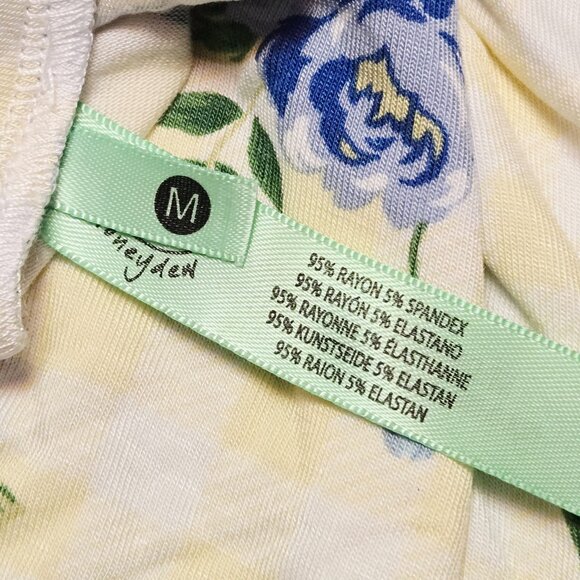 NWT HONEYDEW INTIMATES SOMETHING SWEET ZEST GINGHAM LOUNGE/SLEEP SHORTIE SET M - Picture 6 of 10